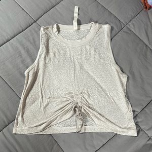 Lululemon white tank top